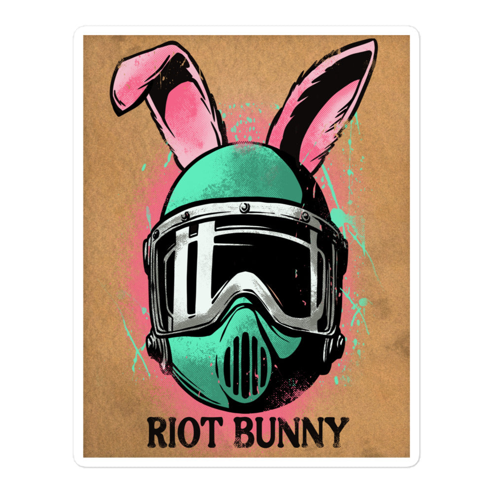 Riot Bunny - Bubble-free stickers – Anarchy Juice